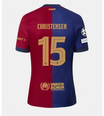 Barcelona Andreas Christensen #15 Hjemmebanetrøje 2024-25 Kort ærmer